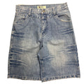 Vintage 2000s Lada Blue Baggy Denim Jorts 32W