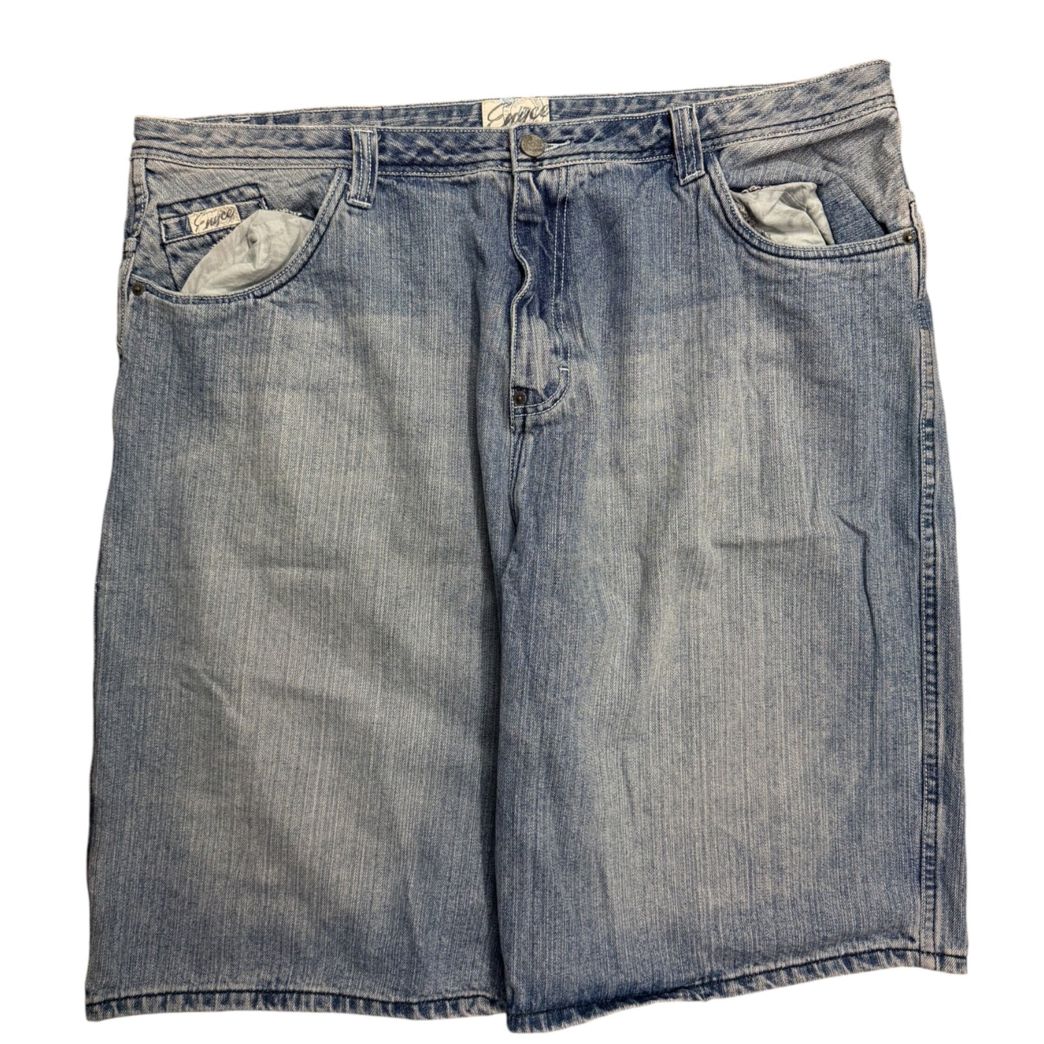 Vintage 2000s Enyce Baggy Embroidered Denim Jorts 42W