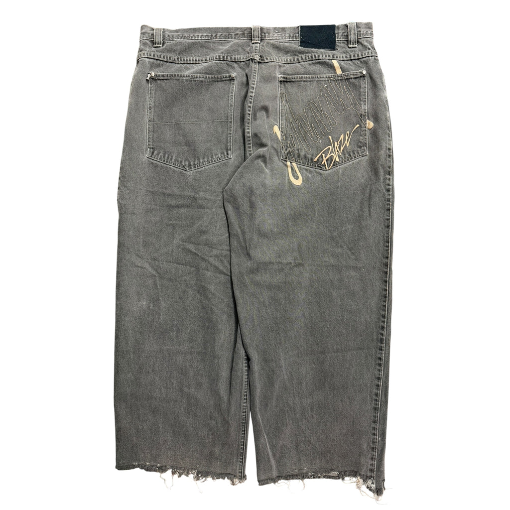 Vintage 2000s Johnny Blaze Black Baggy Denim Pants 42x30