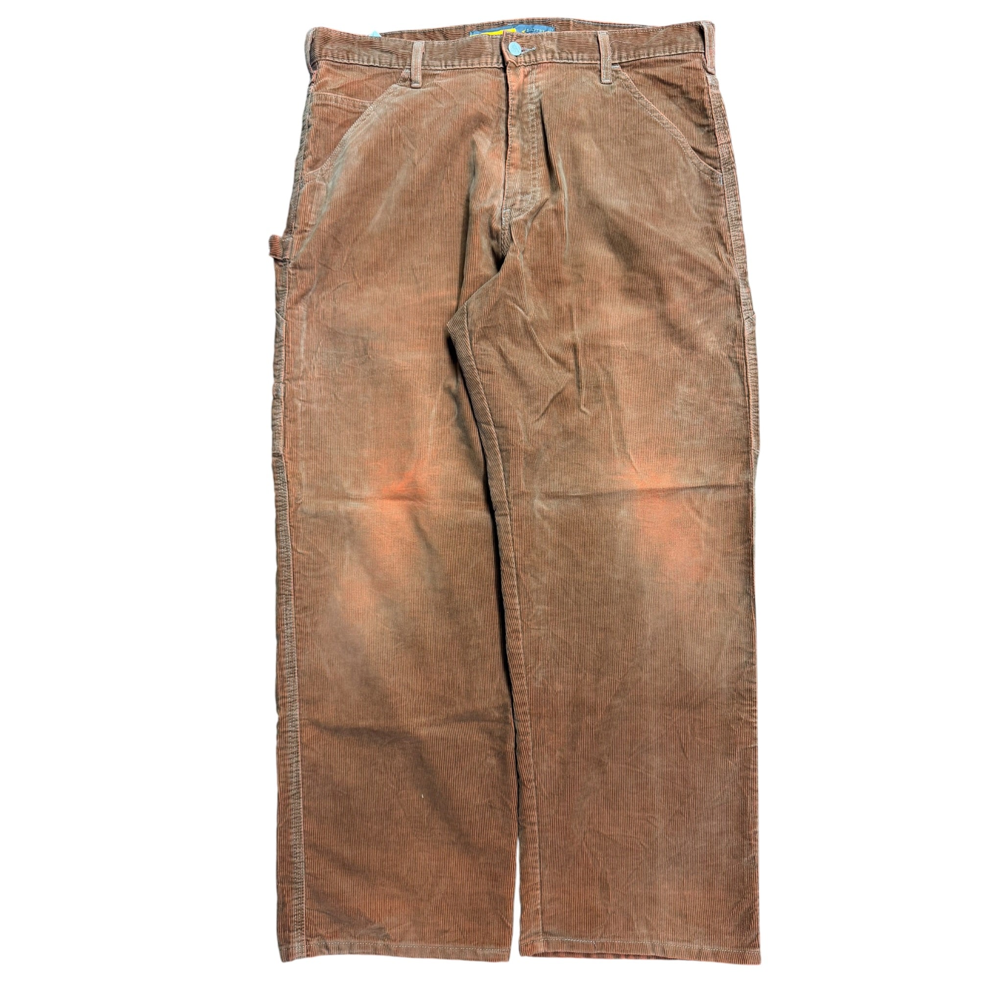 Vintage 2000s Levi’s Silvertab Orange Corduroy Pants 36x30