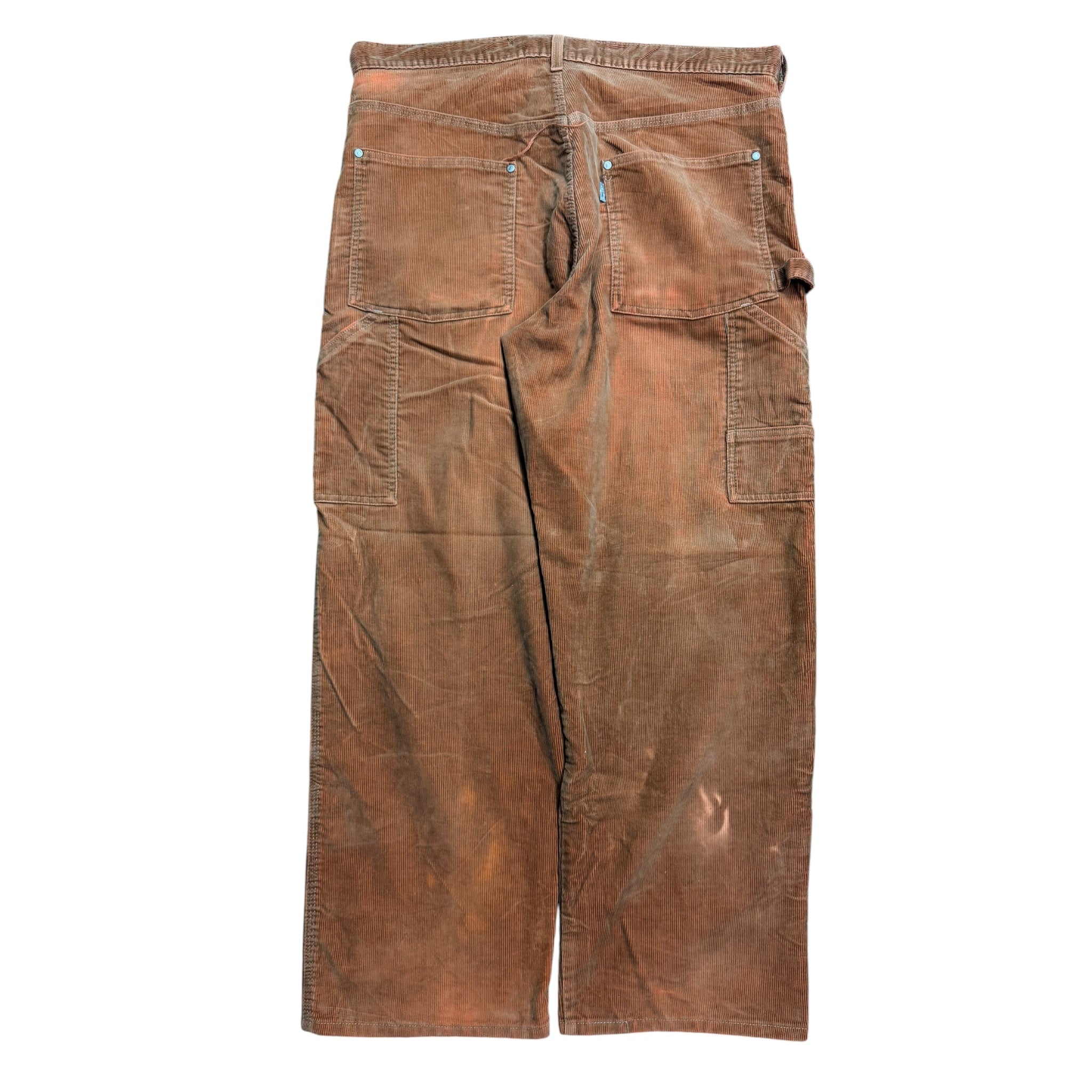 Vintage 2000s Levi’s Silvertab Orange Corduroy Pants 36x30