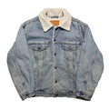 Vintage 1980s Levi’s Sherpa Lined Denim Jacket Large