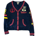 Vintage 2000s Ed Hardy Eagle Cardigan Style Sweater Large