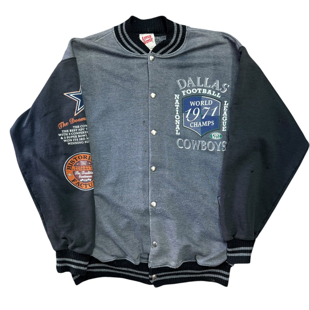 Vintage 90s Dallas Cowboys Champions Button Up Sweater Large