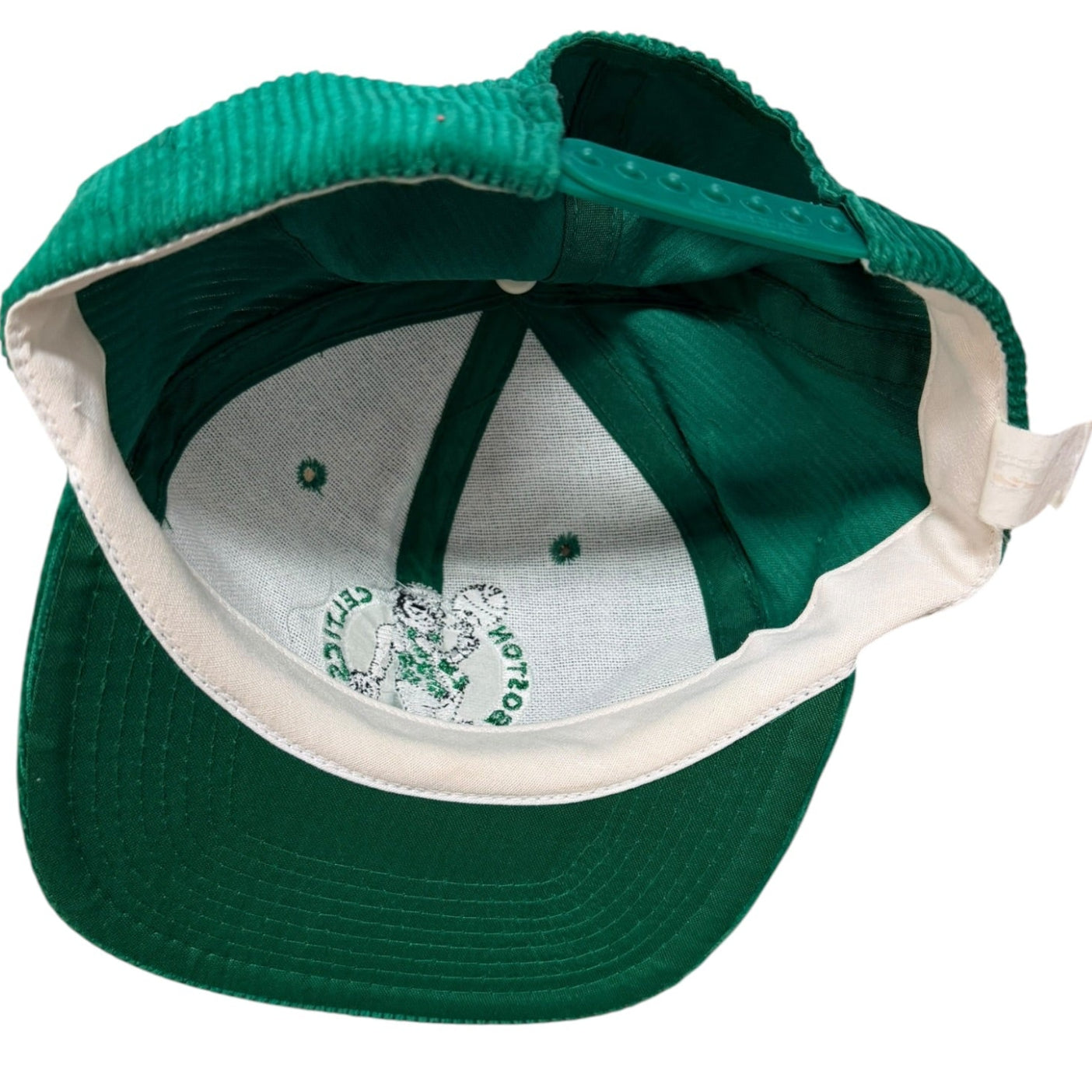 Vintage 1990s Boston Celtics Corduroy Hat