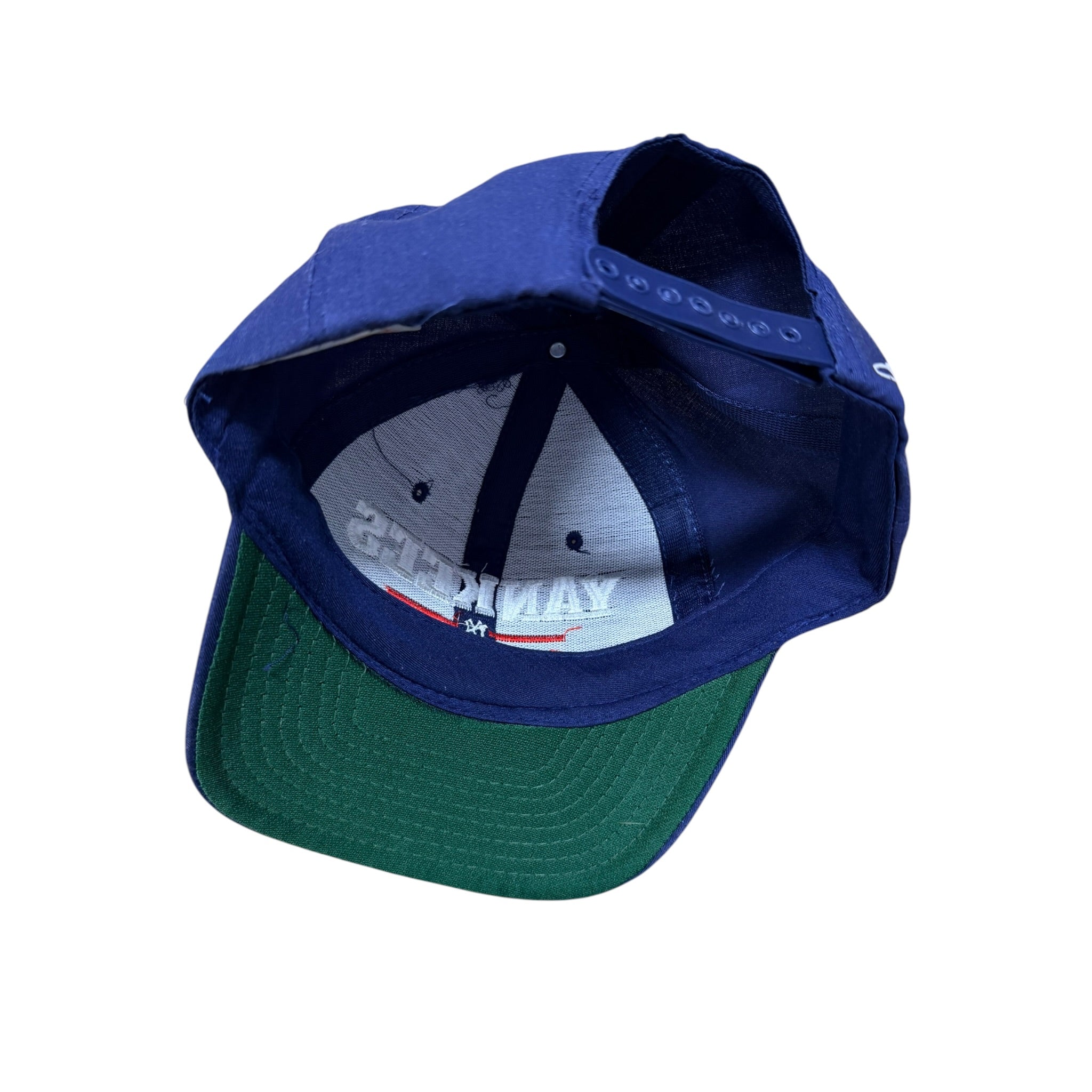 Vintage 1990s New York Yankees Split Bar SnapBack Hat