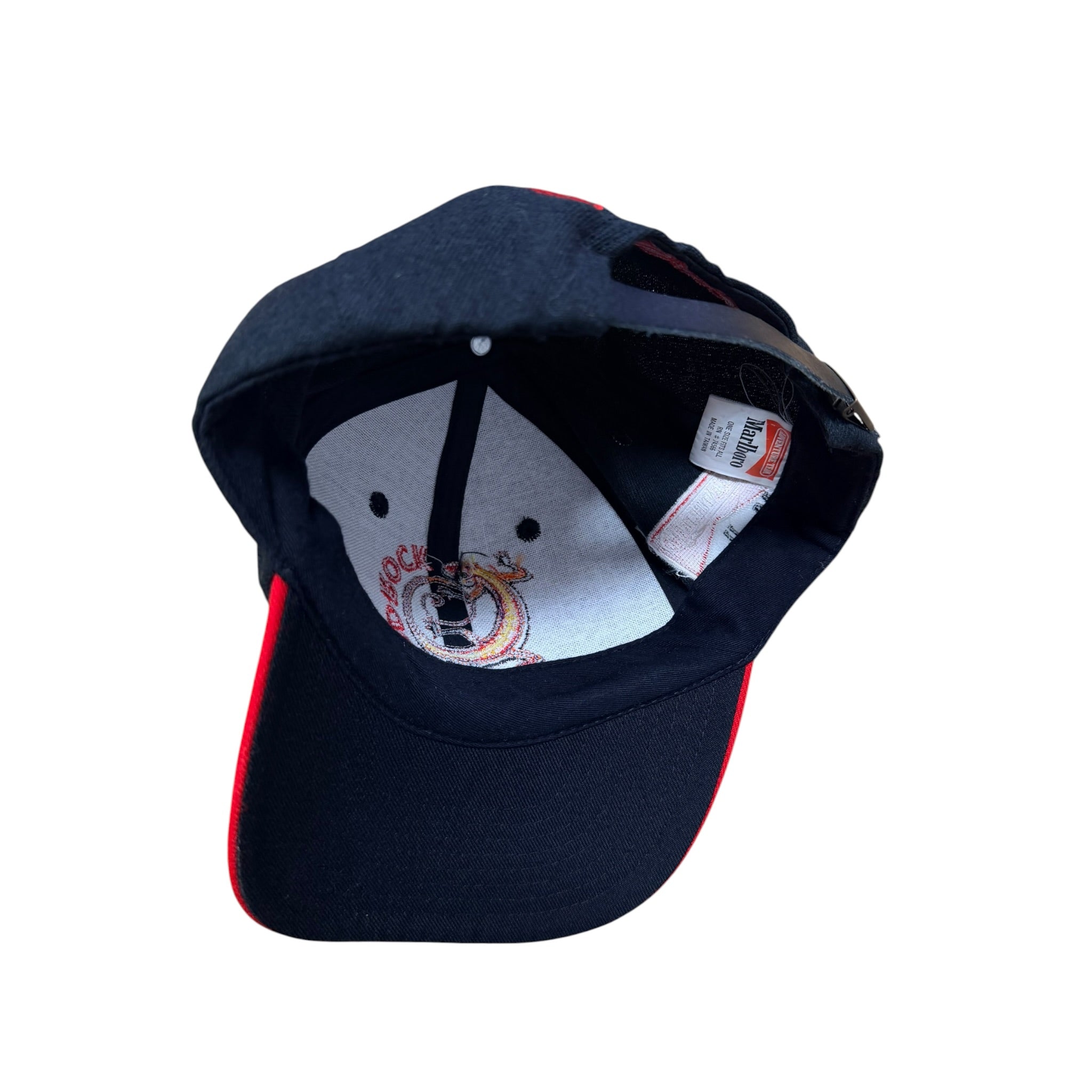 Vintage 1990s Marlboro Lizard Rock Strapback Hat
