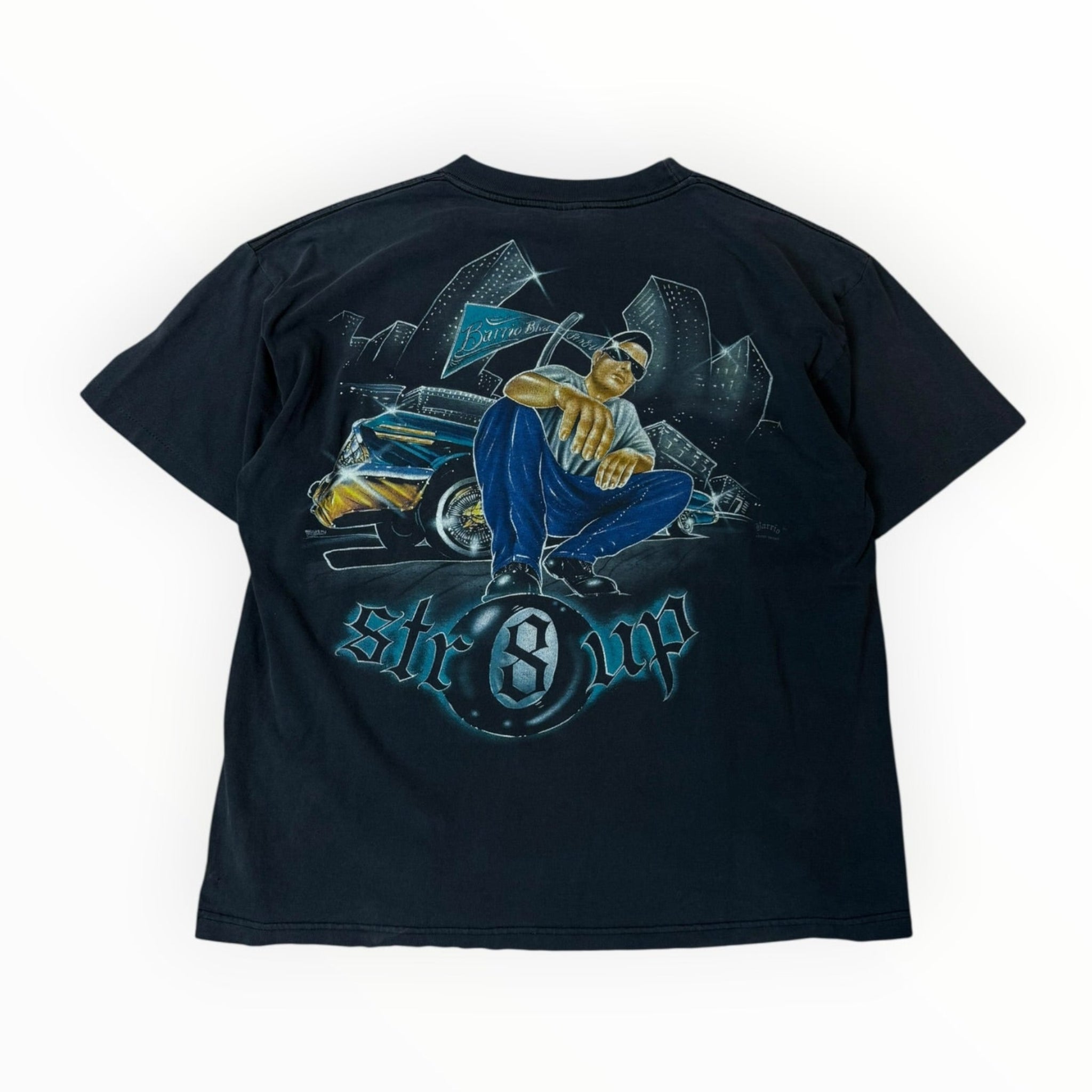 Vintage 1996 Barrio Street Wear Chicano Lowrider Shirt XL