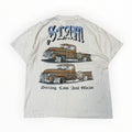 Vintage 1990s Slam Sitting Low And Mean Lowrider Shirt XL