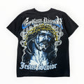 Vintage 2000s Jesus Savior Chicano Shirt MEDIUM