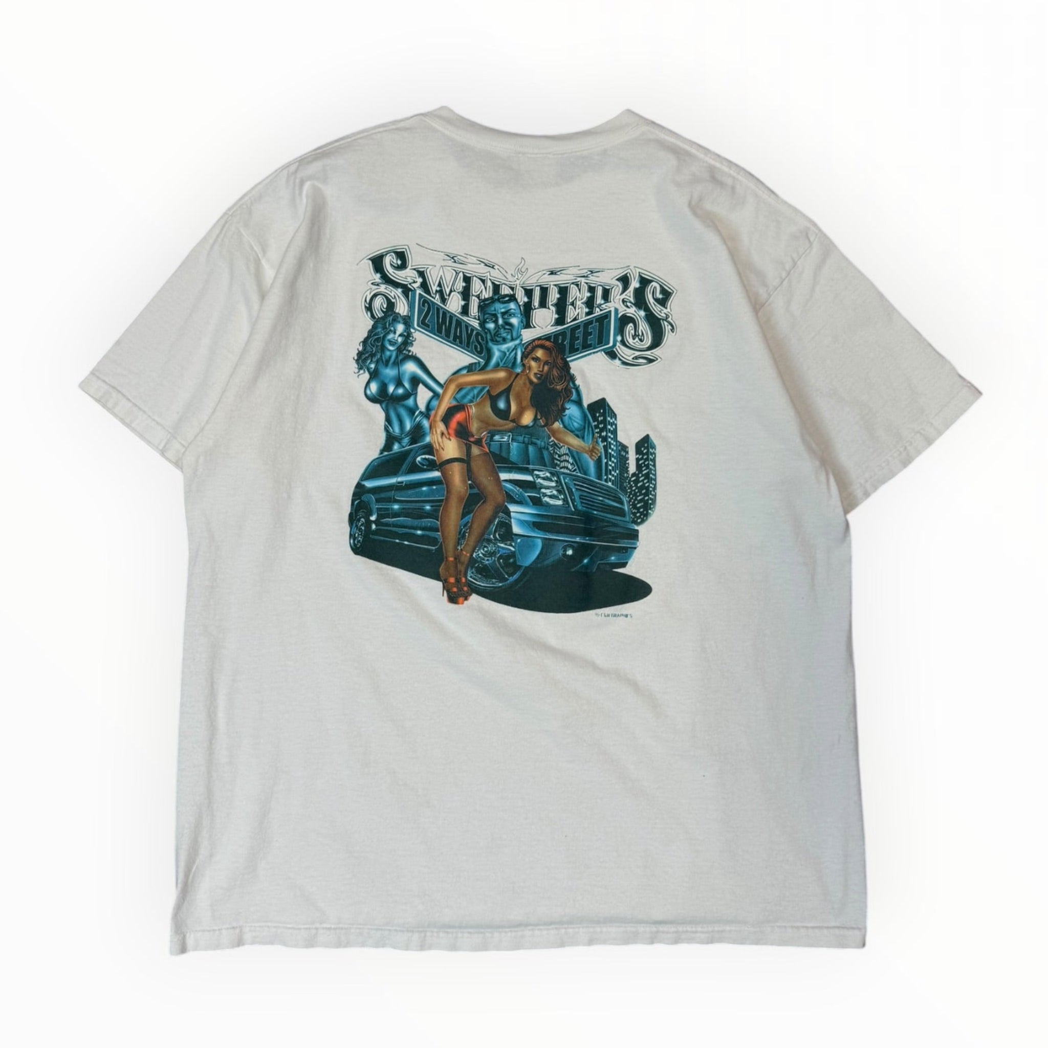 Vintage 2000s Sweepers Chicano Lowrider Shirt XL
