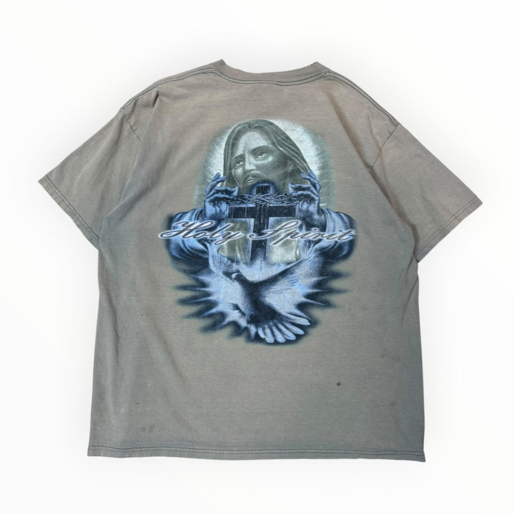 Vintage 1990s Jesus Holy Spirt Chicano Shirt XL
