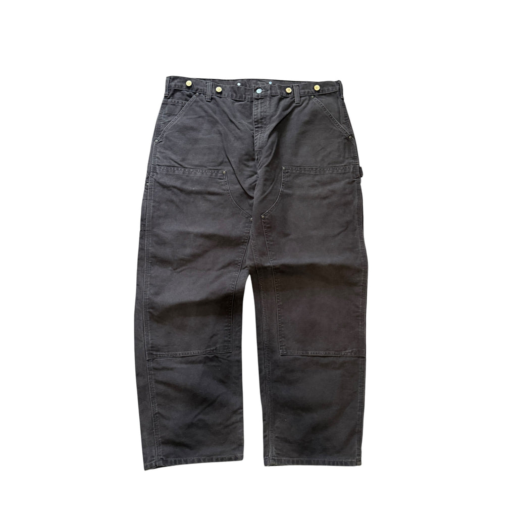 Vintage 2000s Carhartt Brown Double Knee Carpenter Pants 40x30