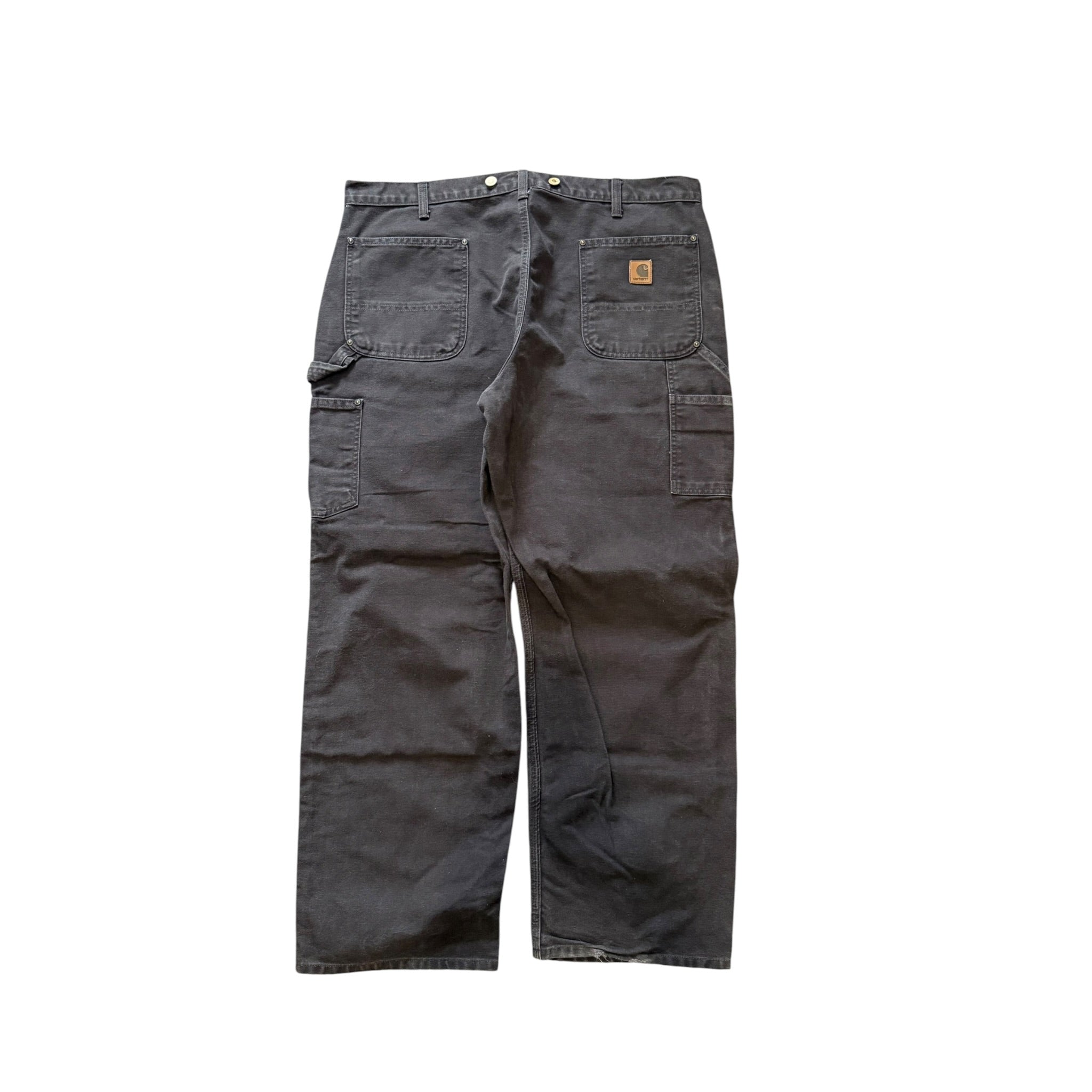 Vintage 2000s Carhartt Brown Double Knee Carpenter Pants 40x30