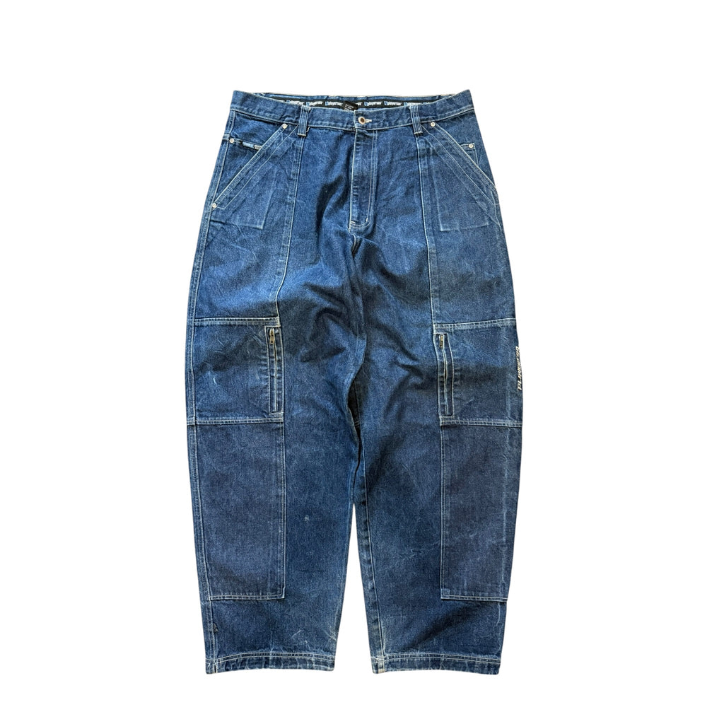 Vintage 2000s Players69 Baggy Wide Leg Denim Pants 40x32