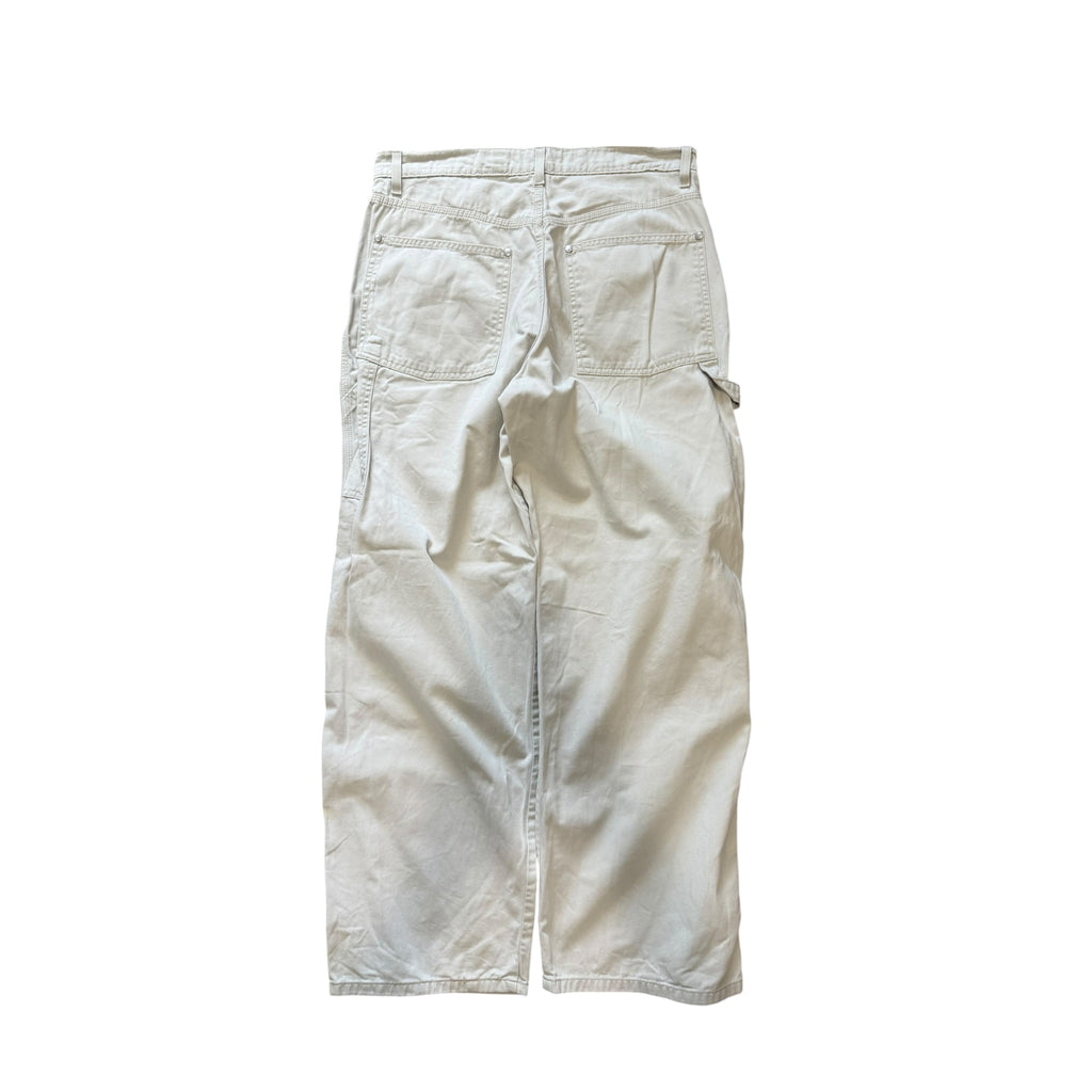 Vintage 1998 Levis Silvertab Khaki Baggy Pants 32x30