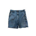 Vintage 2000s Carhartt Blue Carpenter Denim Jorts 36W