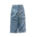 Vintage 1990s Jnco Jean Crown Wide Leg Baggy Denim Pants 34x32