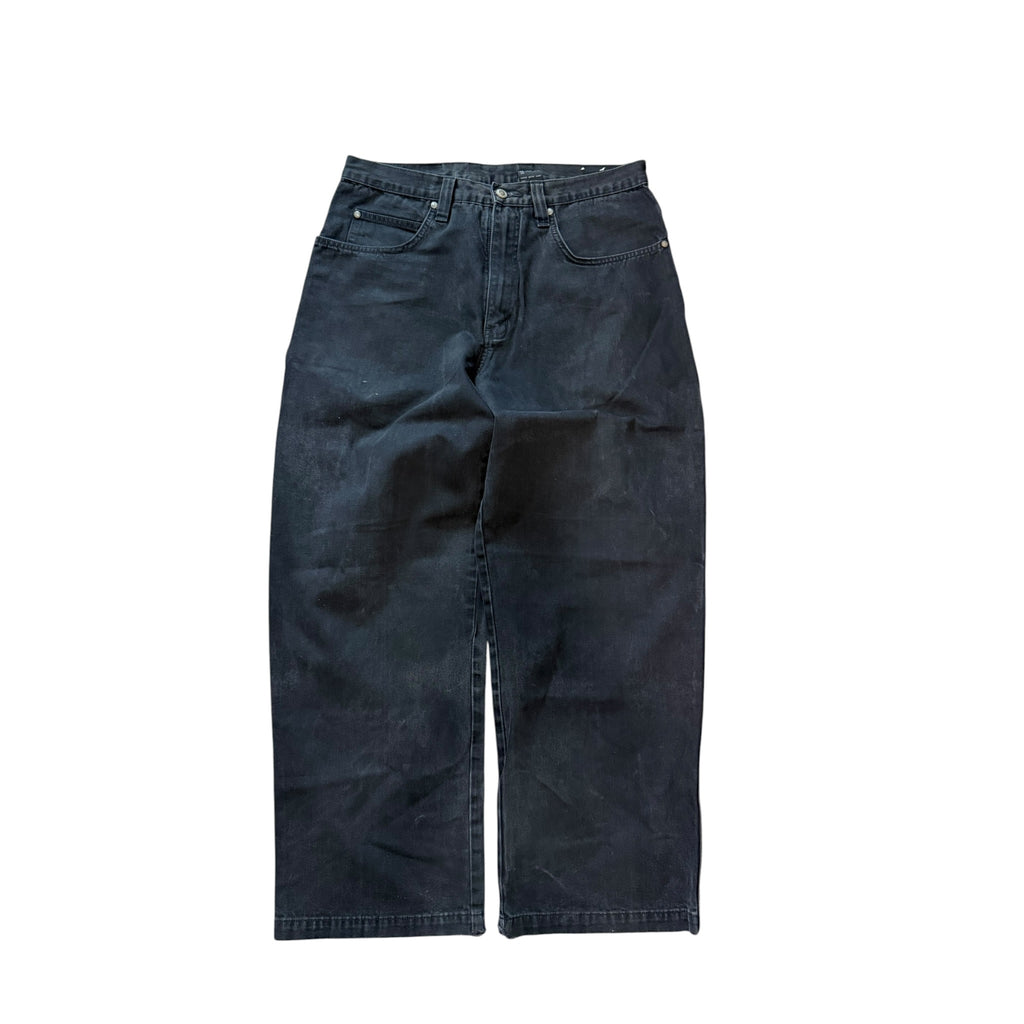 Vintage 2000s Rocawear Black Baggy Denim Pants 34x32