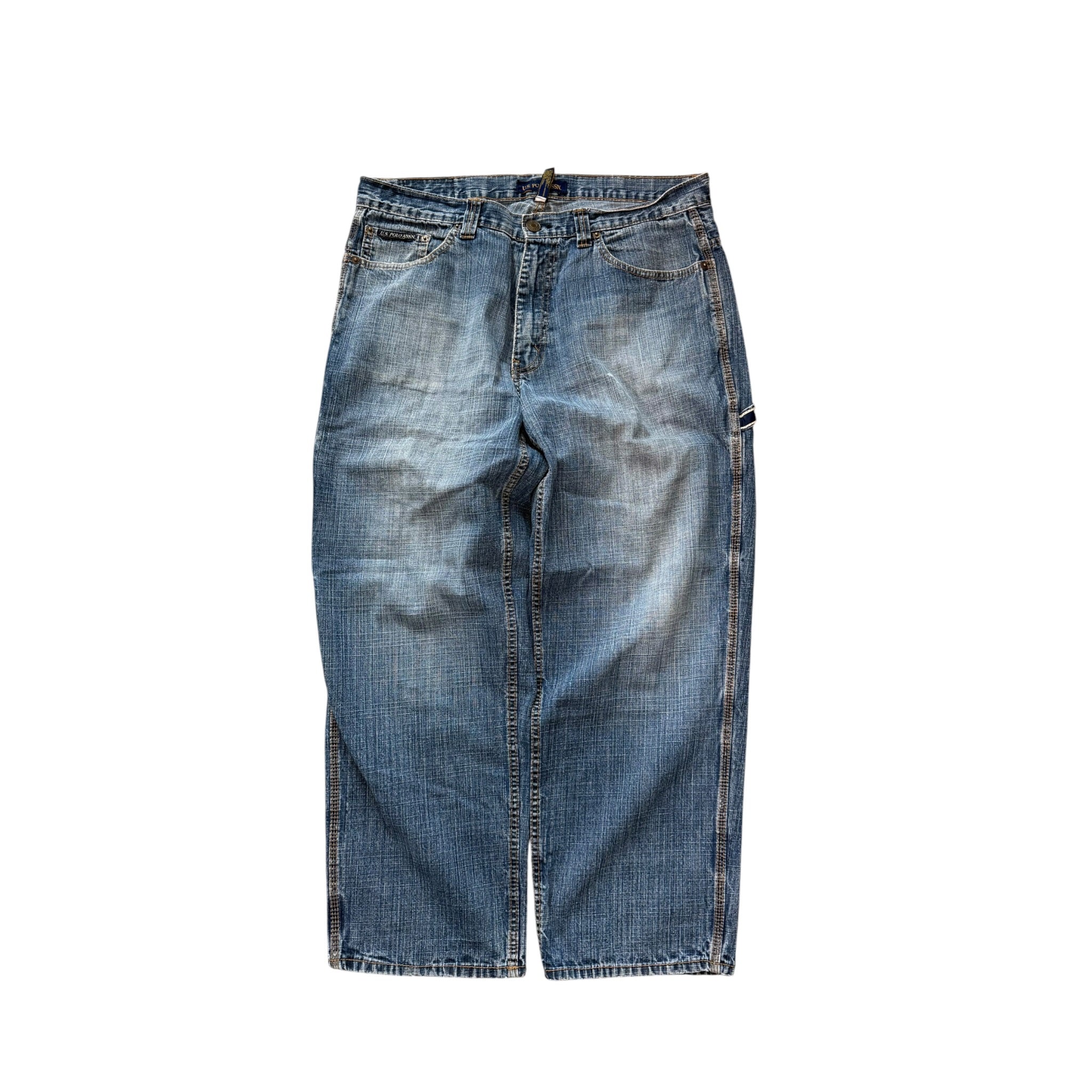Vintage 2000s US Polo Assn. Baggy Denim Pants 36x30