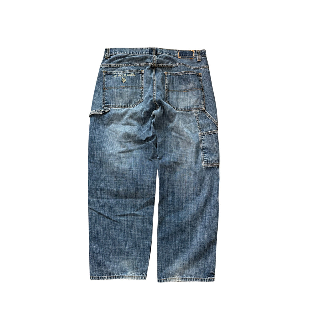Vintage 2000s US Polo Assn. Baggy Denim Pants 36x30