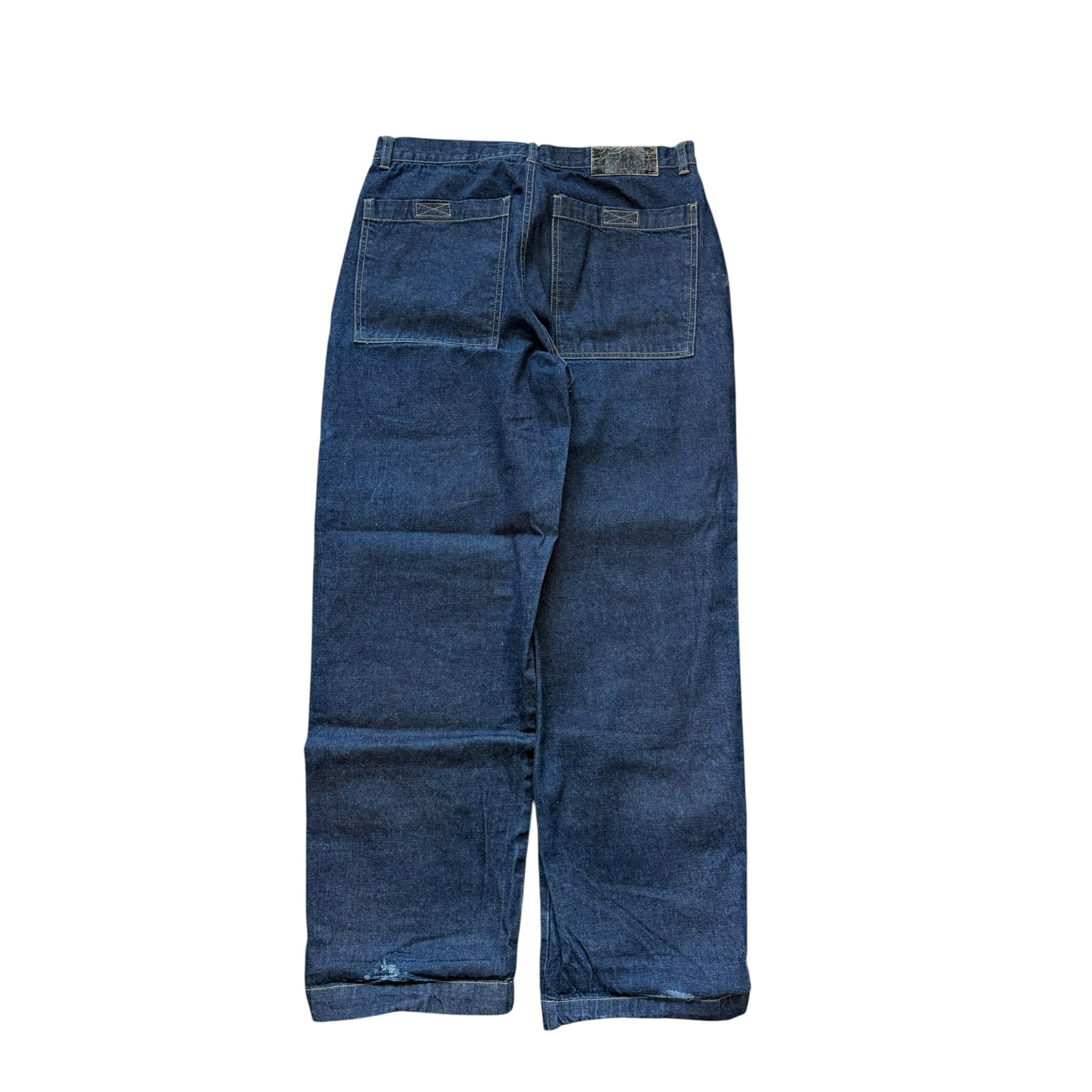 Vintage 2000s Girbaud Jeans Double Knee Denim Pants 34x32