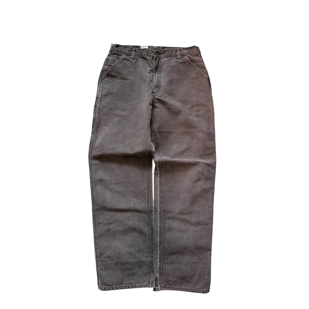 Vintage 2000s Carhartt Brown Carpenter Work Pants 36x34