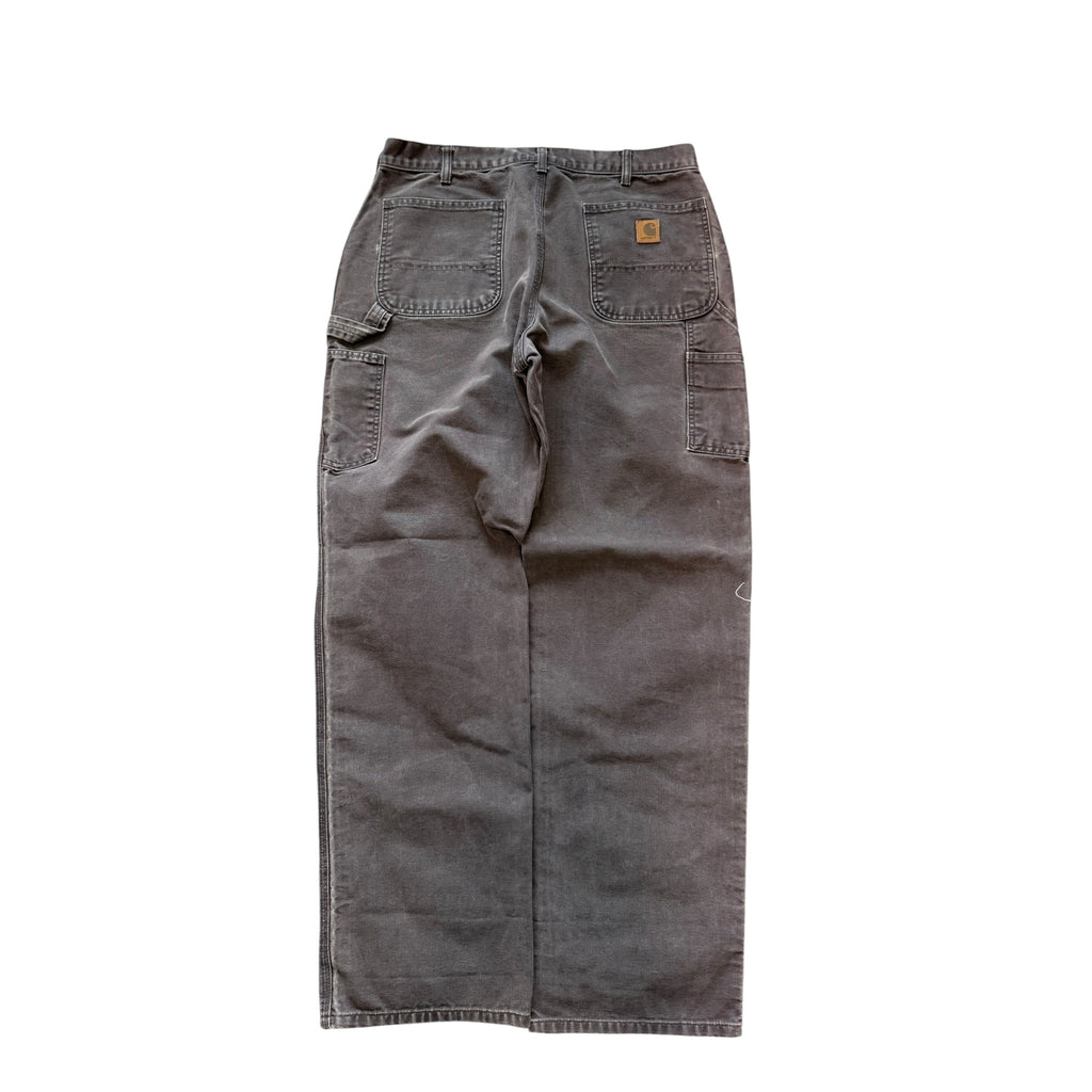 Vintage 2000s Carhartt Brown Carpenter Work Pants 36x34
