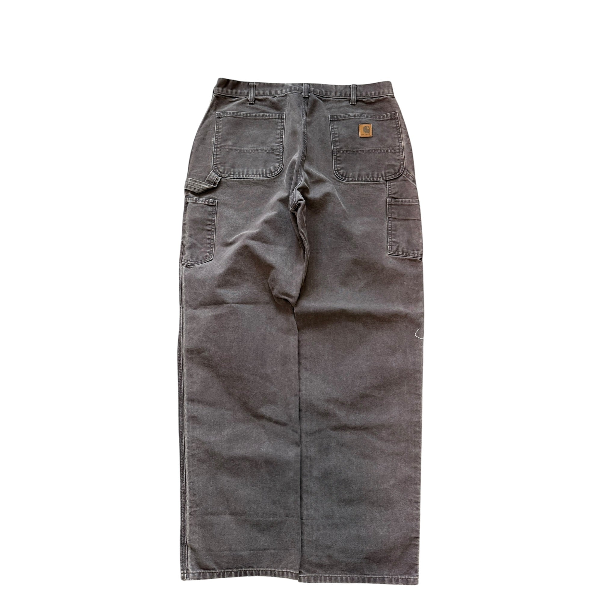 Vintage 2000s Carhartt Brown Carpenter Work Pants 36x34