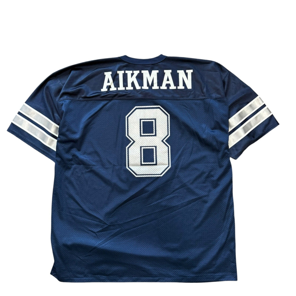 Vintage 1990s Dallas Cowboys Troy Aikman Logo Athletic Jersey XL