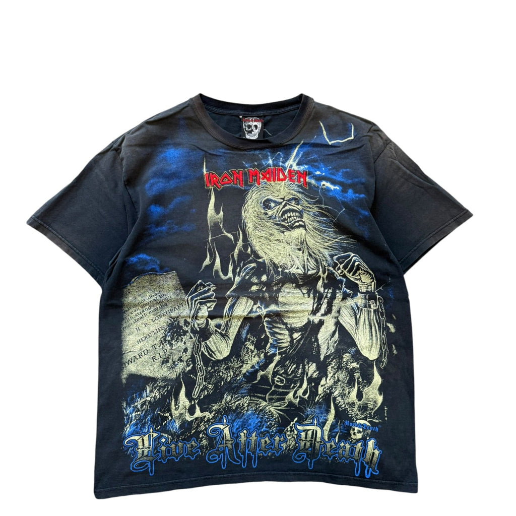 Vintage 2000s Iron Maiden Live After Death Shirt Large