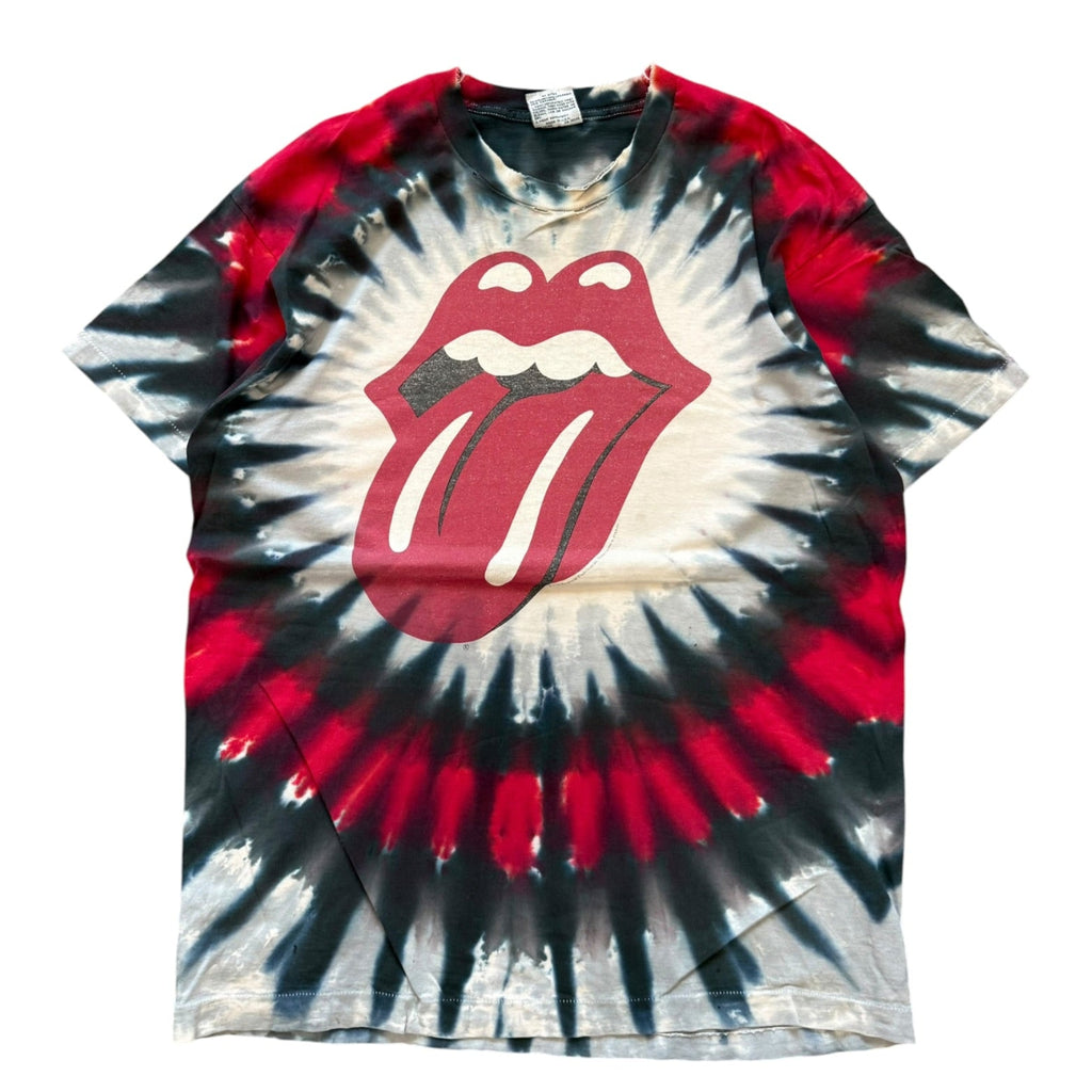 Vintage 1994 Rolling Stones All Over Print Liquid Blue Shirt XL