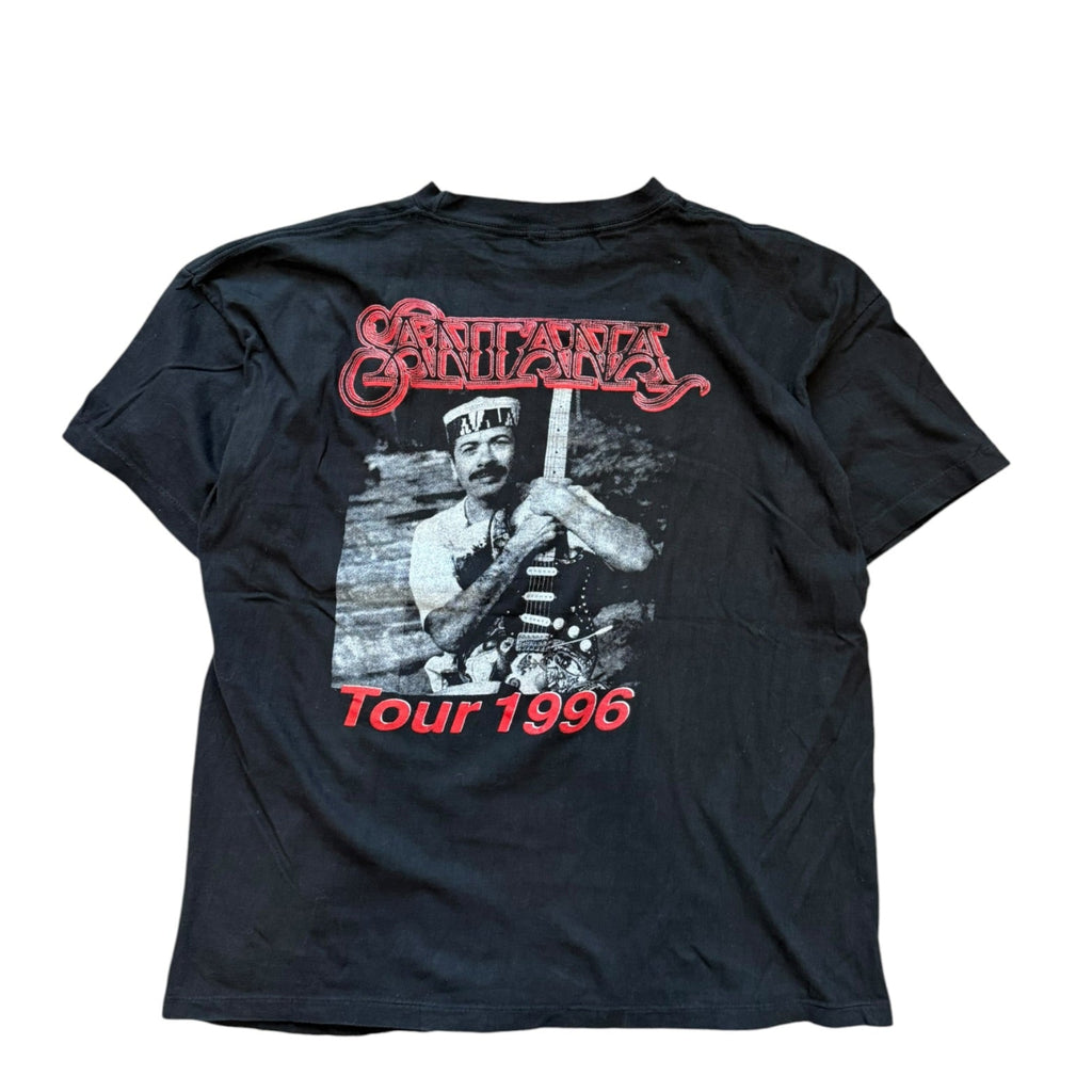 Vintage 1996 Santana Rock Tour Graphic Shirt LARGE