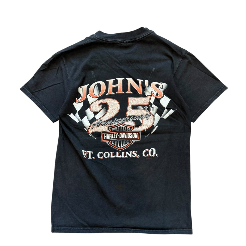 Vintage 1990s Harley Davidson Well Traveled Motorcycle Shirt SMALL