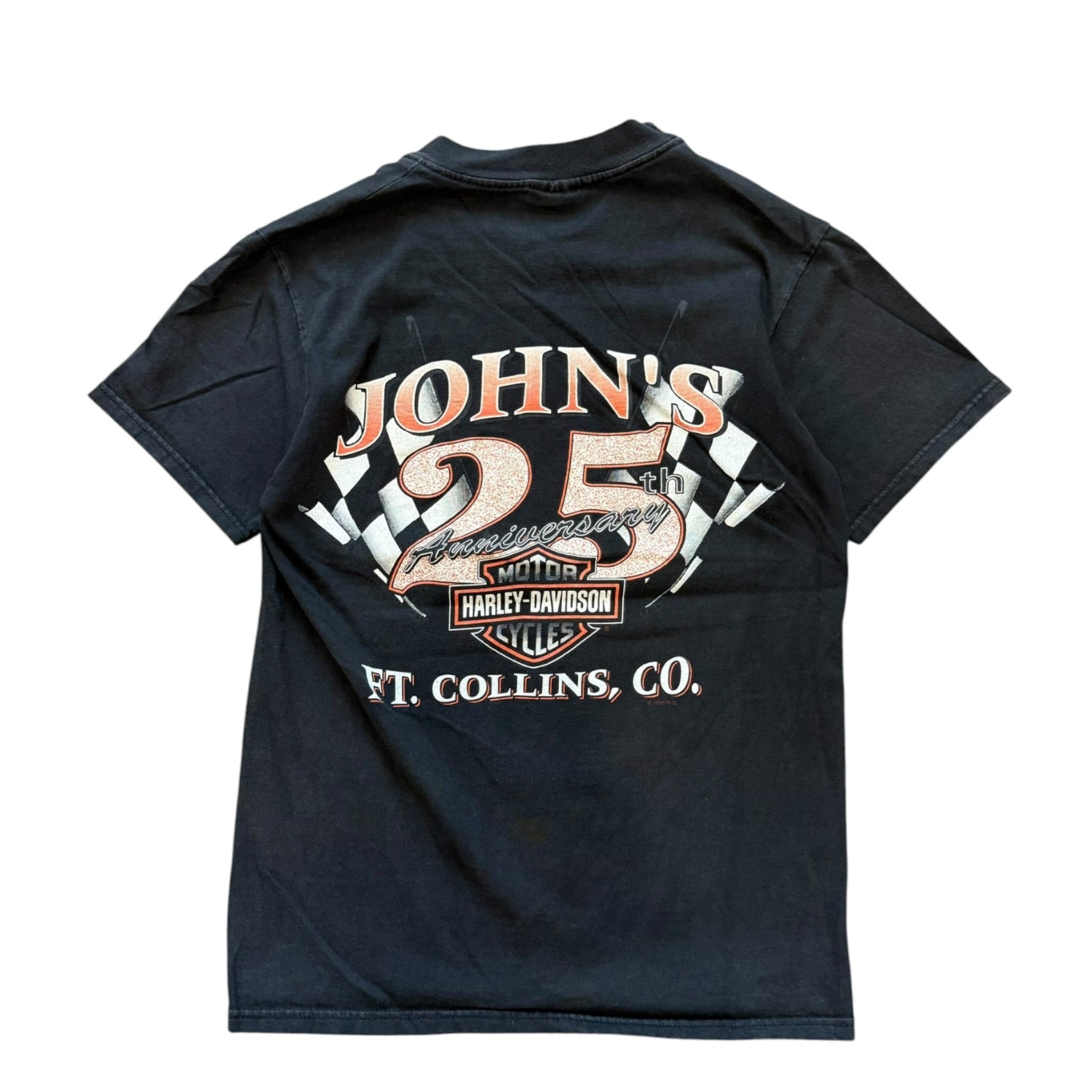 Vintage 1990s Harley Davidson Well Traveled Motorcycle Shirt SMALL