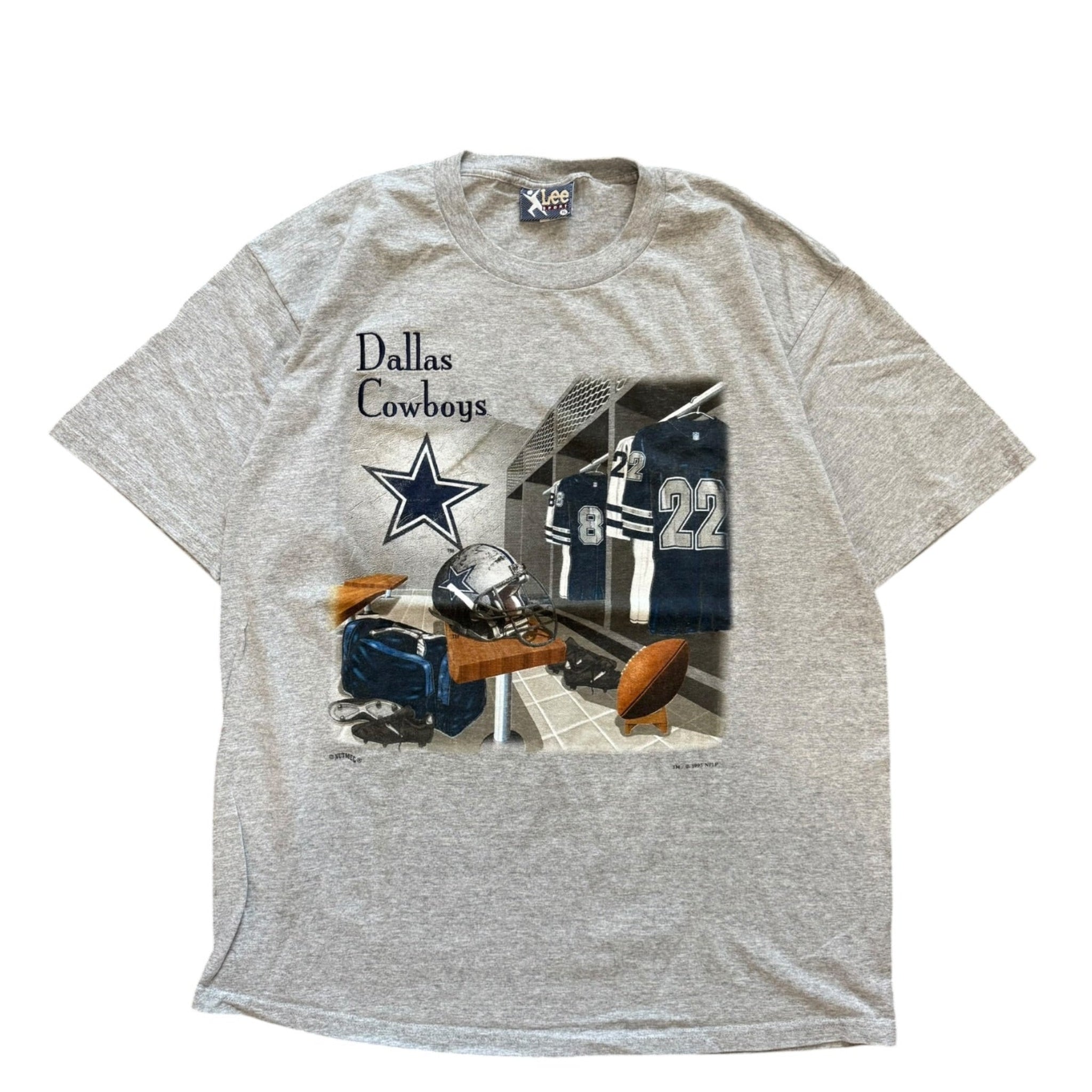 Vintage 1995 Dallas Cowboys Football Locker Lee Sports Shirt XL