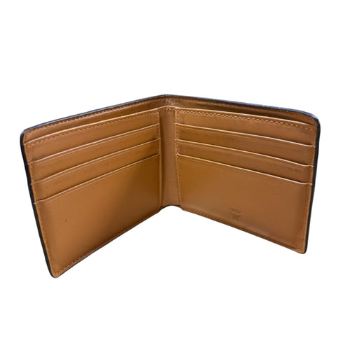 MCM Bi Fold Brown Wallet