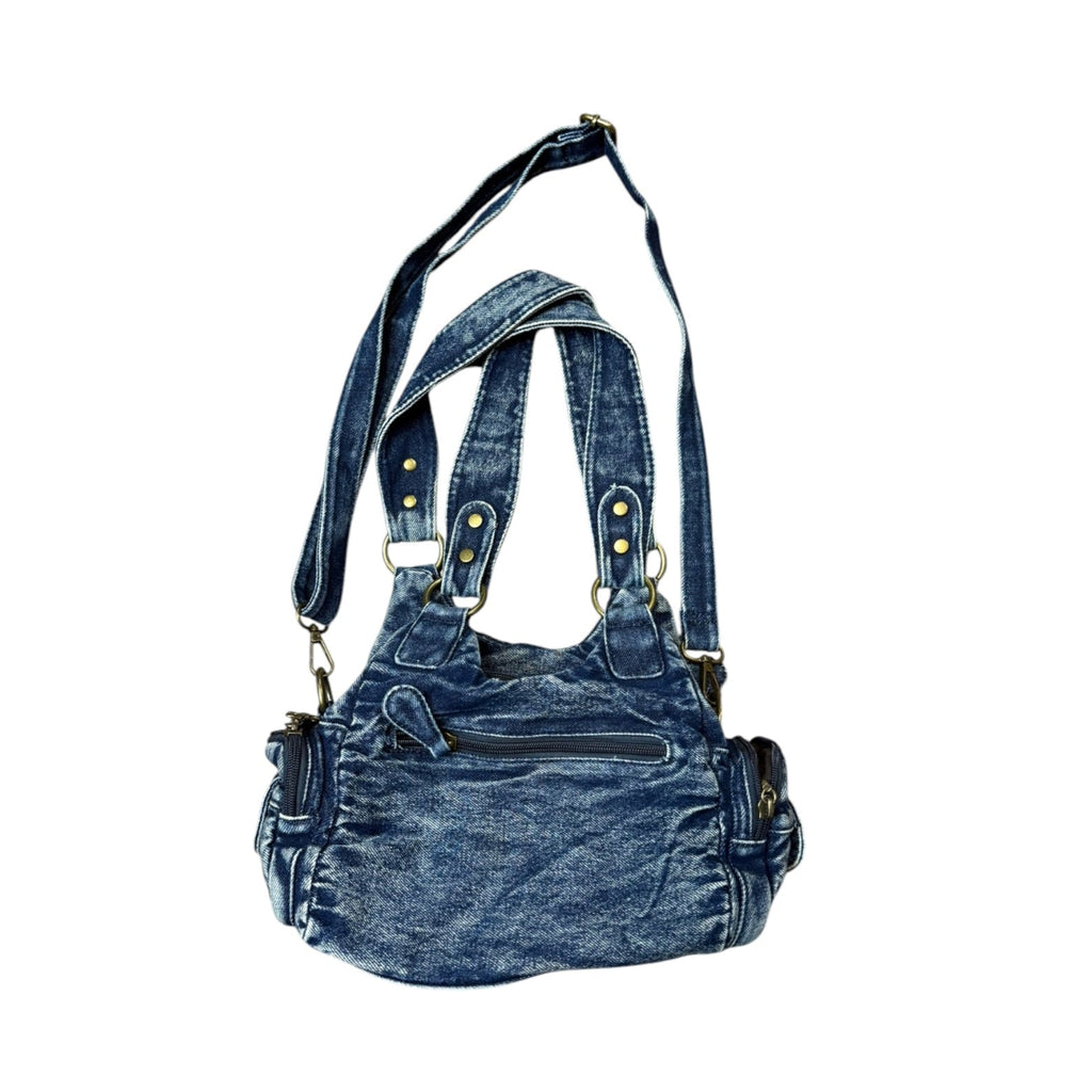 Vintage 2000s Angel Kiss Denim Purse