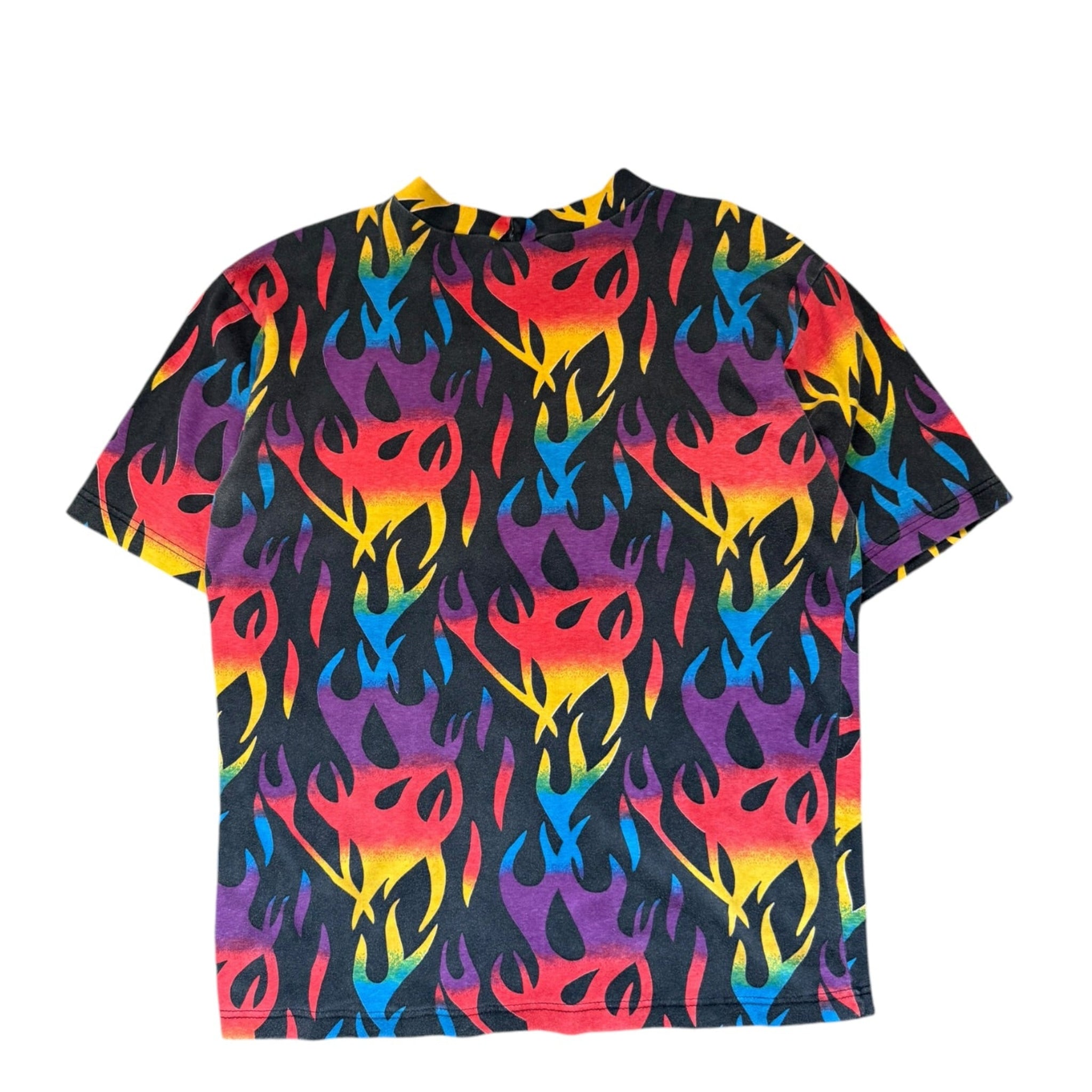 Vintage 1990s Harley Davidson Blank Multi Color Shirt 2XL