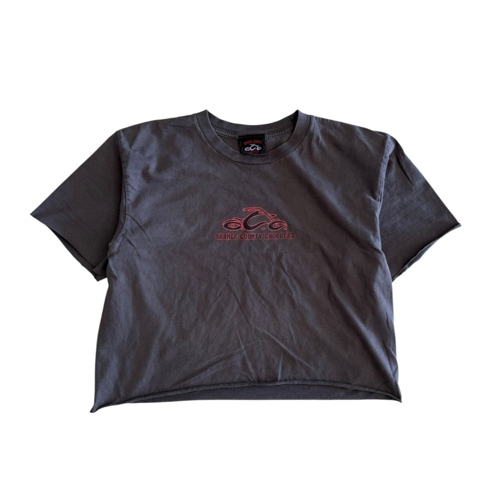 Vintage 2000s Orange County Choppers Cropped Shirt Small