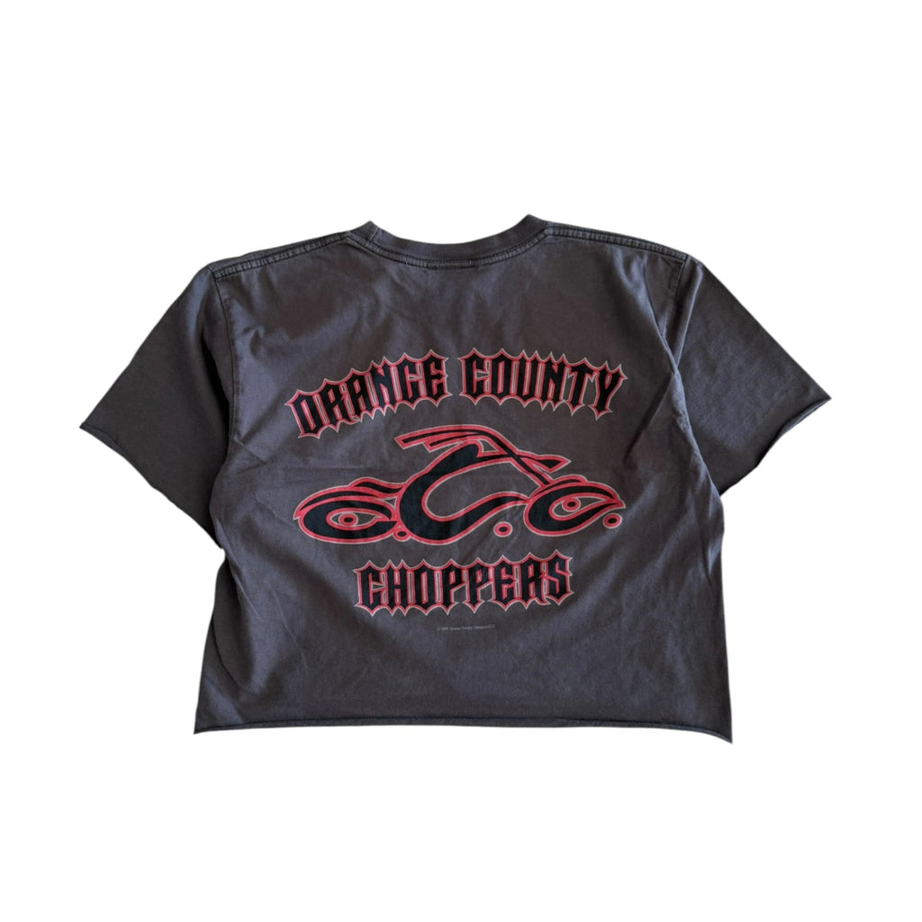 Vintage 2000s Orange County Choppers Cropped Shirt Small