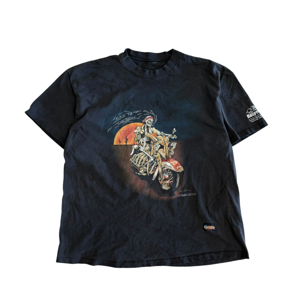 Vintage 1990s Bad To The Bone Easy Riders Shirt XL