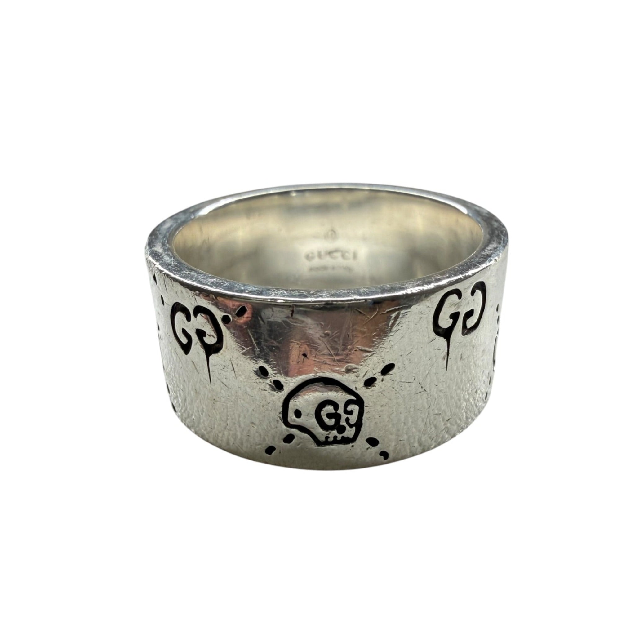 Gucci Ghost Silver Ring