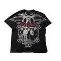 Vintage 2000s Aerosmith Aop World Tour Shirt Large