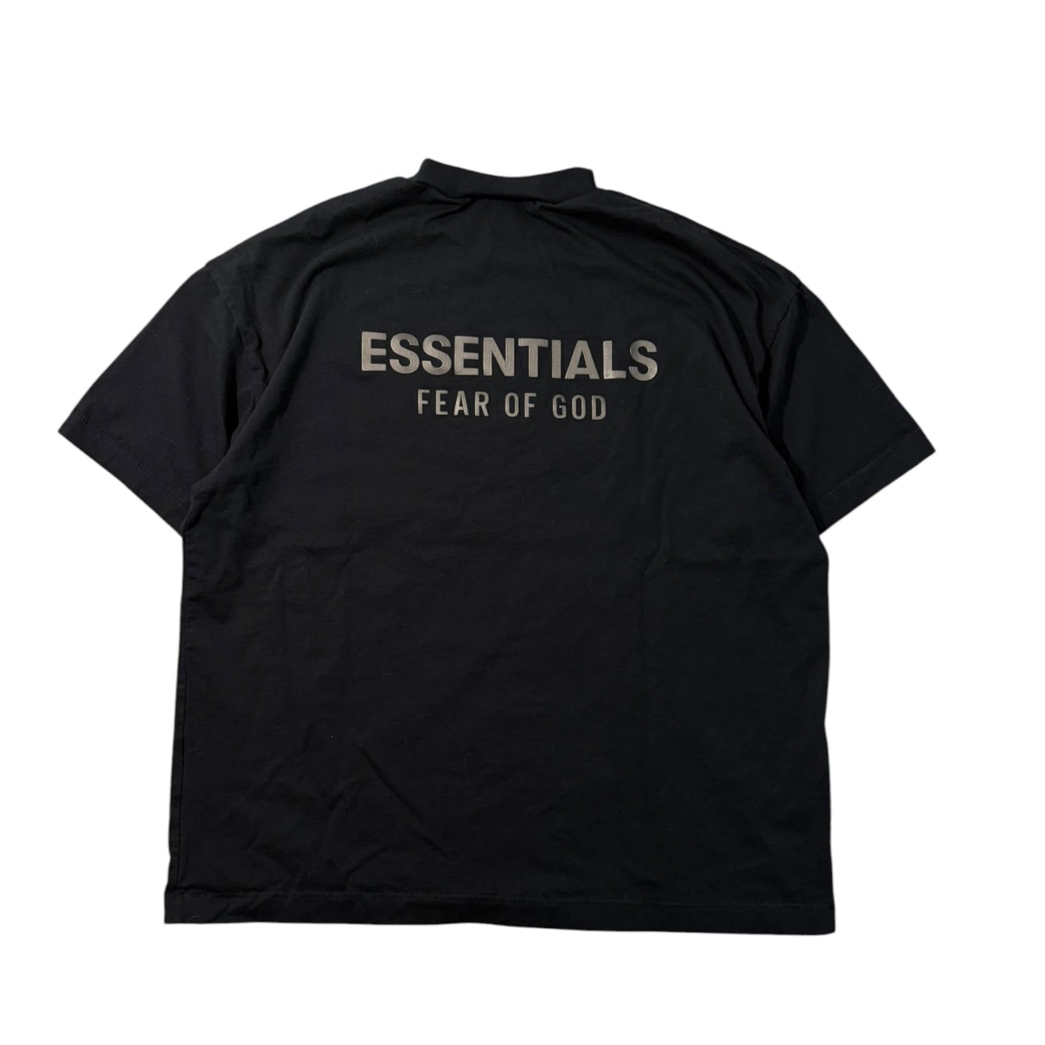 Essentials Fear Of God Shirt Black Large