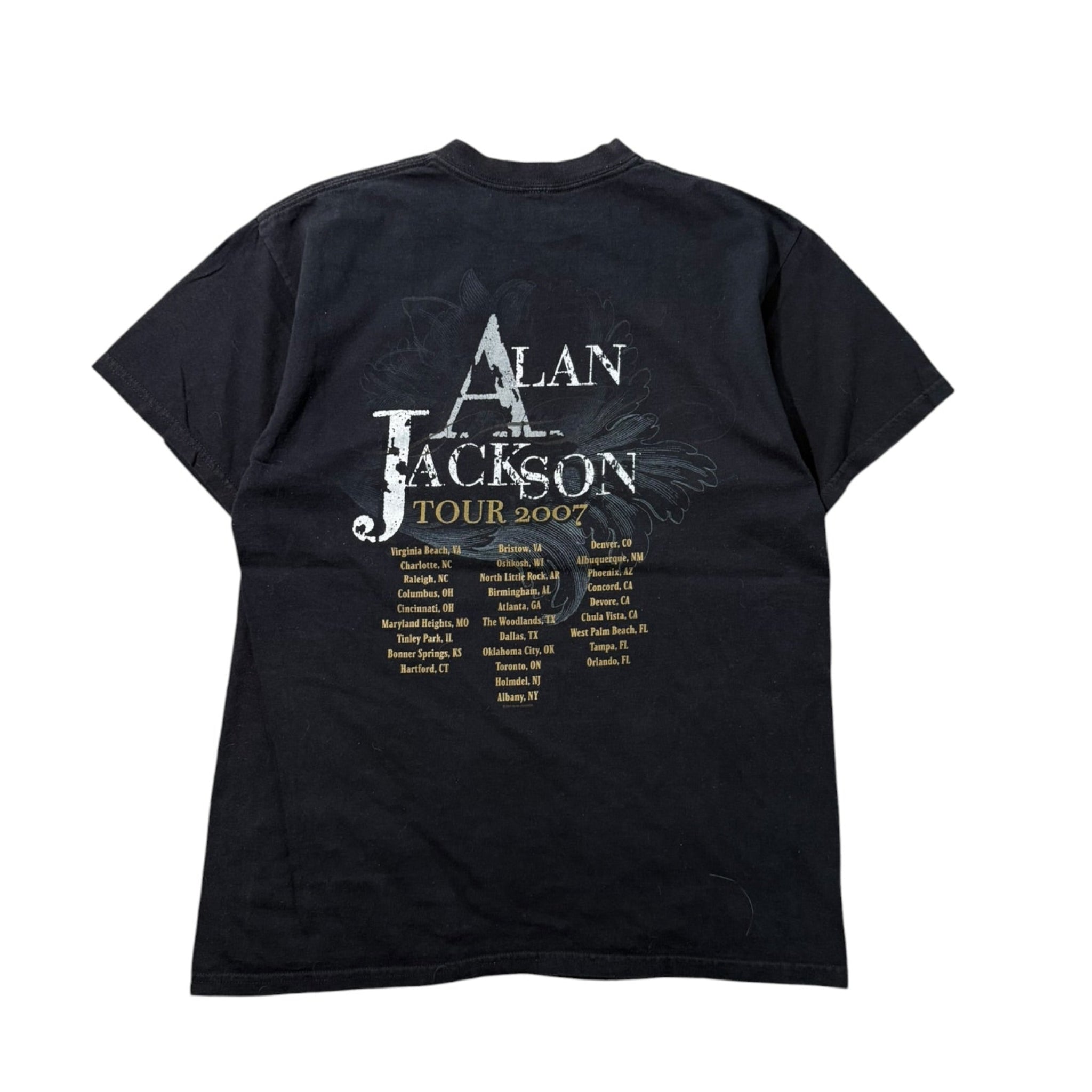 Vintage 2000s Alan Jackson Tour Shirt Large