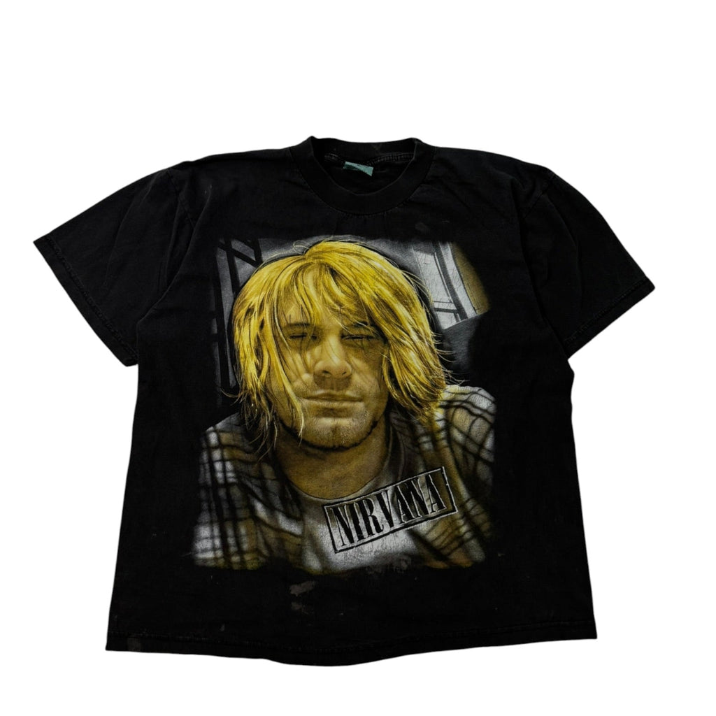 Vintage 1990s Nirvana Kurt Cobain Shirt XL