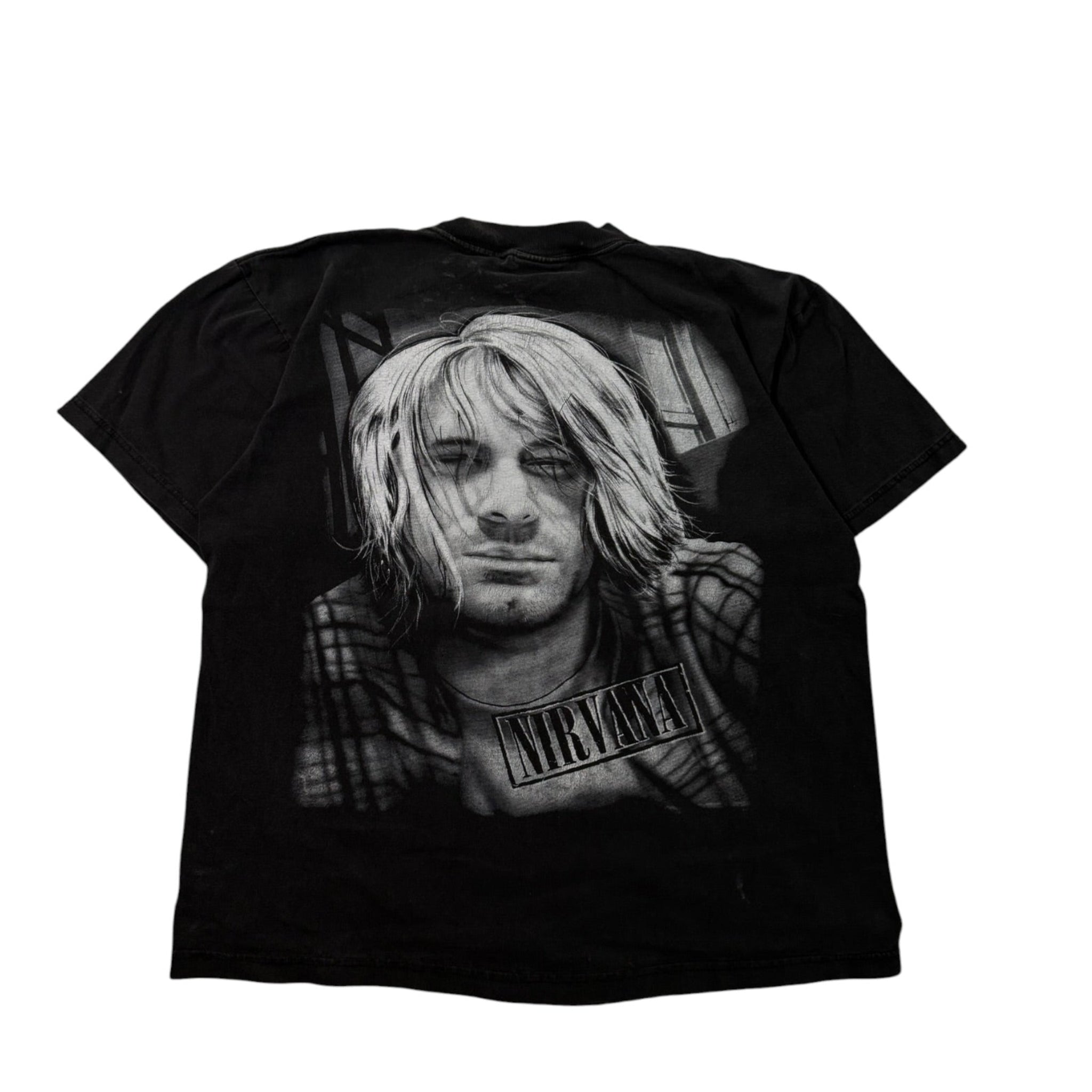 Vintage 1990s Nirvana Kurt Cobain Shirt XL