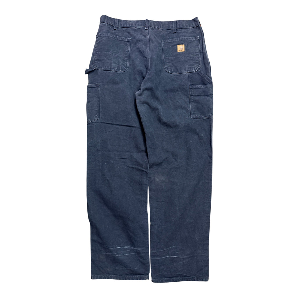 Vintage 2000s Carhartt Blue Workwear Pants 38x34