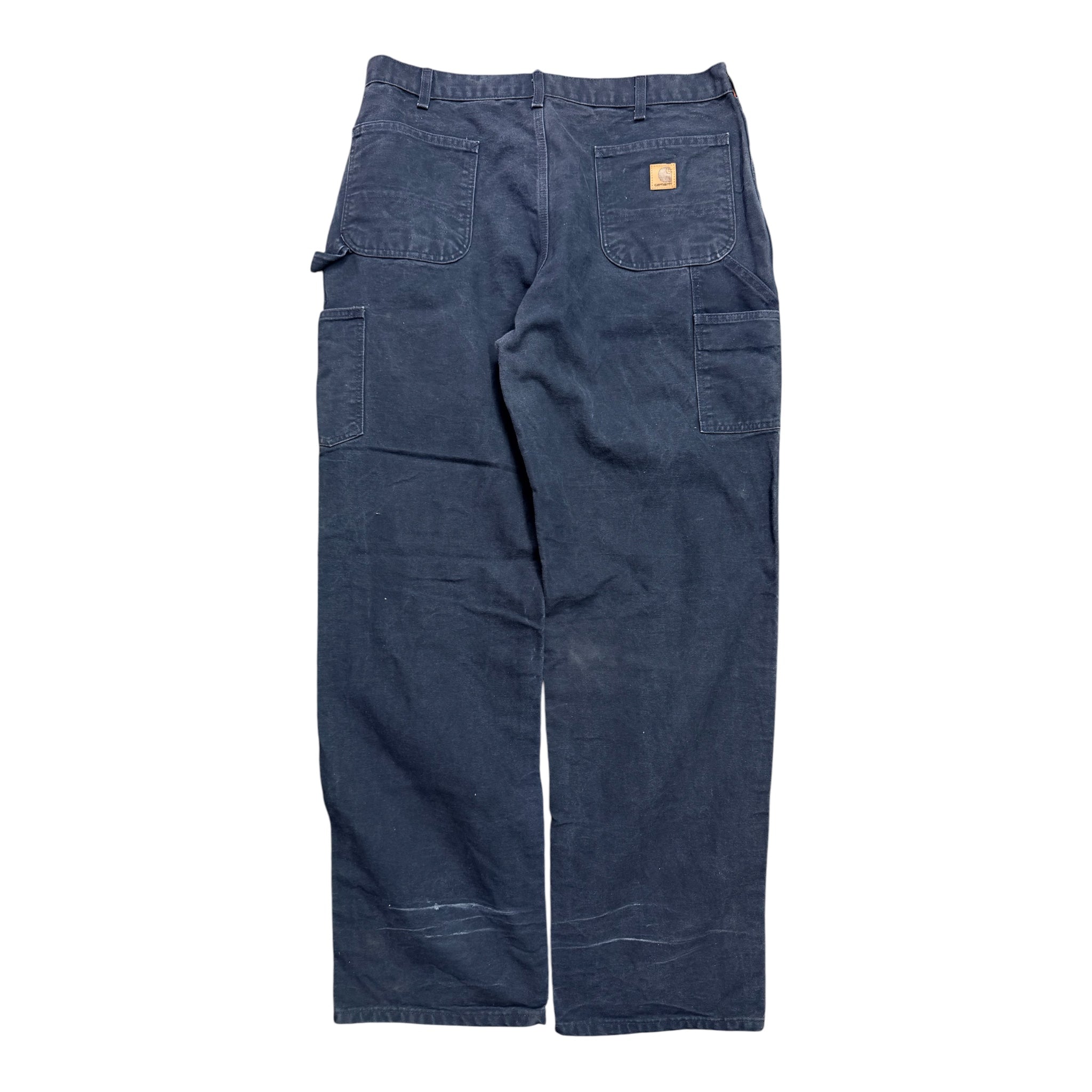 Vintage 2000s Carhartt Blue Workwear Pants 38x34